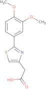 [2-(3,4-Dimethoxyphenyl)-1,3-thiazol-4-yl]acetic acid