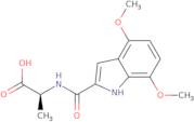 N-[(4,7-Dimethoxy-1H-indol-2-yl)carbonyl]-L-alanine