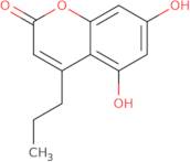 5,7-Dihydroxy-4-propyl-2H-chromen-2-one