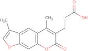 3-(3,5-Dimethyl-7-oxo-7H-furo[3,2-g]chromen-6-yl)propanoic acid