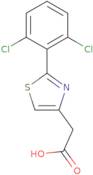 [2-(2,6-Dichlorophenyl)-1,3-thiazol-4-yl]acetic acid