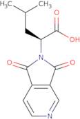 (2S)-2-(1,3-Dioxo-1,3-dihydro-2H-pyrrolo[3,4-c]pyridin-2-yl)-4-methylpentanoic acid