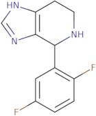 4-(2,5-Difluorophenyl)-4,5,6,7-tetrahydro-3H-imidazo[4,5-c]pyridine