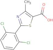 2-(2,6-Dichlorophenyl)-4-methyl-1,3-thiazole-5-carboxylic acid