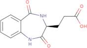 3-[(3S)-2,5-Dioxo-2,3,4,5-tetrahydro-1H-1,4-benzodiazepin-3-yl]propanoic acid