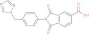 1,3-Dioxo-2-[4-(1H-1,2,4-triazol-1-ylmethyl)phenyl]isoindoline-5-carboxylic acid
