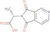 (2S)-2-(1,3-Dioxo-1,3-dihydro-2H-pyrrolo[3,4-c]pyridin-2-yl)propanoic acid