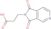3-(1,3-Dioxo-1,3-dihydro-2H-pyrrolo[3,4-c]pyridin-2-yl)propanoic acid
