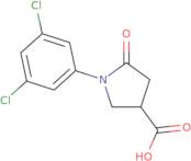 1-(3,5-Dichlorophenyl)-5-oxopyrrolidine-3-carboxylic acid