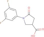 1-(3,5-Difluorophenyl)-5-oxopyrrolidine-3-carboxylic acid