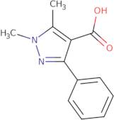 1,5-Dimethyl-3-phenyl-1H-pyrazole-4-carboxylic acid