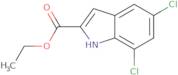 5,7-Dichloroindole-2-carboxylicacid ethylester