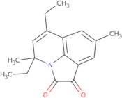 4,6-Diethyl-4,8-dimethyl-4H-pyrrolo[3,2,1-ij]quinoline-1,2-dione