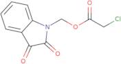 (2,3-Dioxo-2,3-dihydro-1H-indol-1-yl)methyl chloroacetate