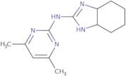 4,6-Dimethyl-N-(octahydro-2H-benzimidazol-2-ylidene)pyrimidin-2-amine