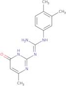 N-(3,4-Dimethylphenyl)-N'-(6-methyl-4-oxo-1,4-dihydropyrimidin-2-yl)guanidine