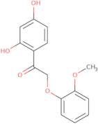 1-(2,4-Dihydroxyphenyl)-2-(2-methoxyphenoxy)ethanone