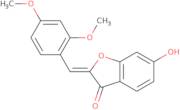 (2Z)-2-(2,4-Dimethoxybenzylidene)-6-hydroxy-1-benzofuran-3(2H)-one