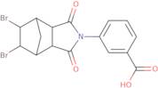 3-(5,6-Dibromo-1,3-dioxooctahydro-2H-4,7-methanoisoindol-2-yl)benzoic acid