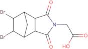 (5,6-Dibromo-1,3-dioxooctahydro-2H-4,7-methanoisoindol-2-yl)acetic acid