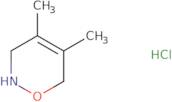 4,5-Dimethyl-3,6-dihydro-2H-1,2-oxazine hydrochloride