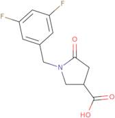 1-(3,5-Difluorobenzyl)-5-oxopyrrolidine-3-carboxylic acid