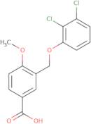 3-[(2,3-Dichlorophenoxy)methyl]-4-methoxybenzoic acid