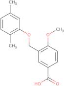 3-[(2,5-Dimethylphenoxy)methyl]-4-methoxybenzoic acid