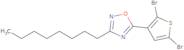 5-(2,5-Dibromo-3-thienyl)-3-octyl-1,2,4-oxadiazole