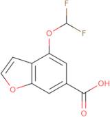 4-(Difluoromethoxy)-1-benzofuran-6-carboxylic acid