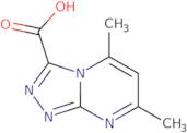 5,7-Dimethyl[1,2,4]triazolo[4,3-a]pyrimidine-3-carboxylic acid