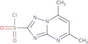 5,7-Dimethyl[1,2,4]triazolo[1,5-a]pyrimidine-2-sulfonyl chloride