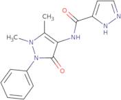 N-(1,5-Dimethyl-3-oxo-2-phenyl-2,3-dihydro-1H-pyrazol-4-yl)-1H-pyrazole-3-carboxamide