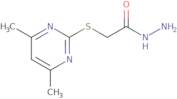 2-[(4,6-Dimethylpyrimidin-2-yl)thio]acetohydrazide