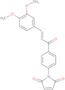 1-{4-[(2E)-3-(3,4-Dimethoxyphenyl)prop-2-enoyl]phenyl}-1H-pyrrole-2,5-dione