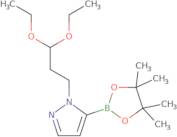 1-(3,3-Diethoxypropyl)-5-(4,4,5,5-tetramethyl-1,3,2-dioxaborolan-2-yl)-1H-pyrazole