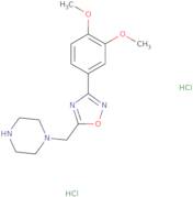 1-{[3-(3,4-Dimethoxyphenyl)-1,2,4-oxadiazol-5-yl]methyl}piperazine dihydrochloride