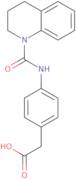 {4-[(3,4-Dihydroquinolin-1(2H)-ylcarbonyl)amino]phenyl}acetic acid