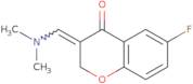 (3E)-3-[(Dimethylamino)methylene]-6-fluoro-2,3-dihydro-4H-chromen-4-one