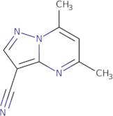 5,7-Dimethylpyrazolo[1,5-a]pyrimidine-3-carbonitrile