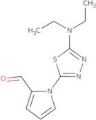 1-[5-(Diethylamino)-1,3,4-thiadiazol-2-yl]-1H-pyrrole-2-carbaldehyde