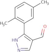 3-(2,5-Dimethylphenyl)-1H-pyrazole-4-carbaldehyde