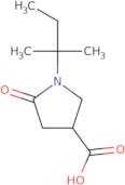 1-(1,1-Dimethylpropyl)-5-oxopyrrolidine-3-carboxylic acid