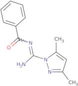 N-[(3,5-Dimethyl-1H-pyrazol-1-yl)(imino)methyl]benzamide