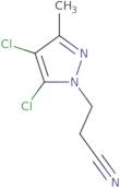 3-(4,5-Dichloro-3-methyl-1H-pyrazol-1-yl)propanenitrile