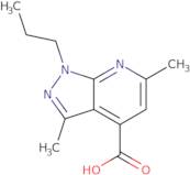 3,6-Dimethyl-1-propyl-1H-pyrazolo[3,4-b]pyridine-4-carboxylic acid