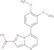 7-(3,4-Dimethoxyphenyl)pyrazolo[1,5-a]pyrimidine-2-carboxylic acid