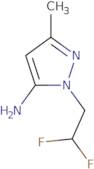 1-(2,2-Difluoroethyl)-3-methyl-1H-pyrazol-5-amine