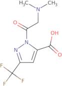 1-(N,N-Dimethylglycyl)-3-(trifluoromethyl)-1H-pyrazole-5-carboxylic acid