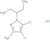 [2-(4,5-Dichloro-3-methyl-1H-pyrazol-1-yl)butyl]amine